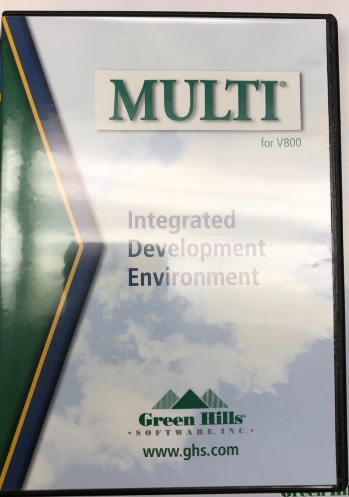 MULTI INTEGRATED DEVELOPMENT ENVIRONMENT V800 GREEN HILLS / (BRAND NEW)
