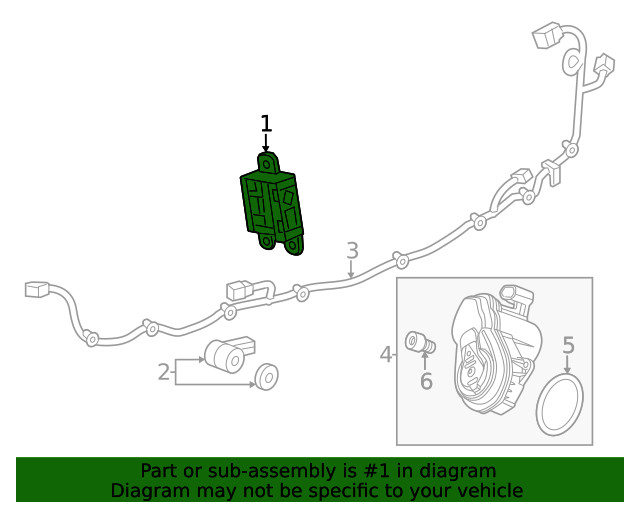 Genuine GM Control Module 84987037