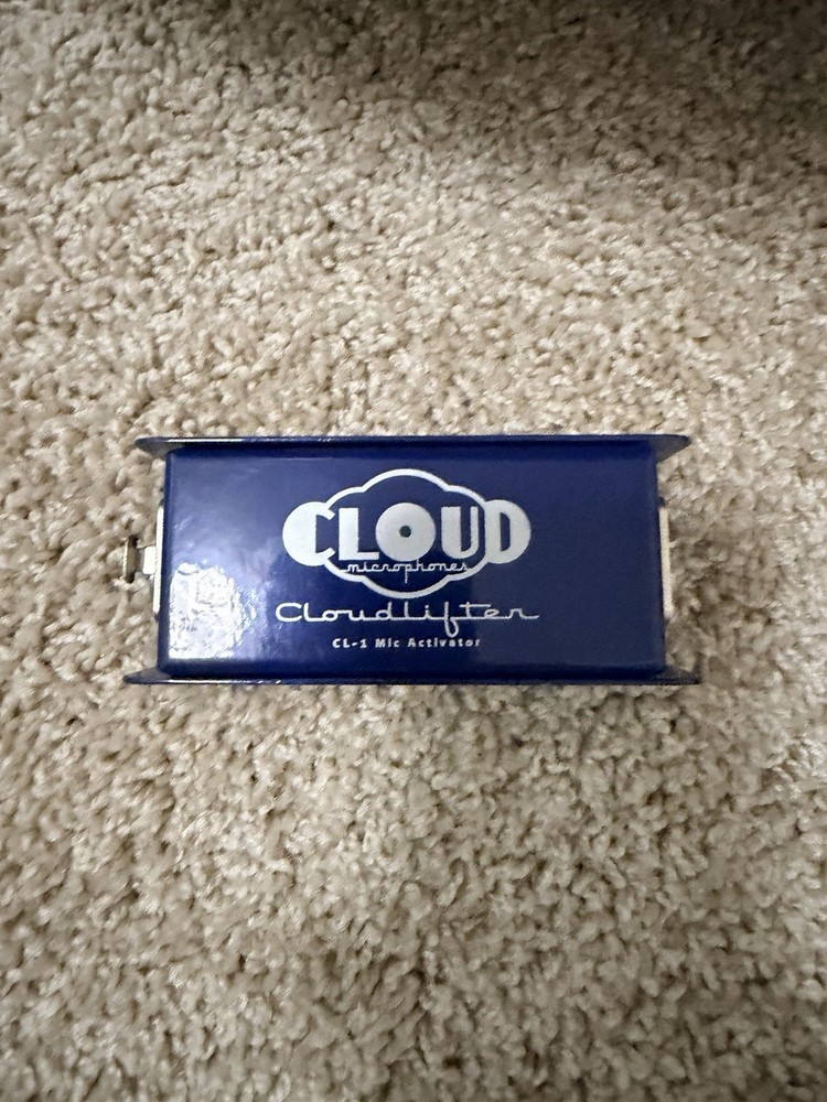 Cloud Microphones Cloudlifter CL-1 Mic Activator Balanced XLR Blue