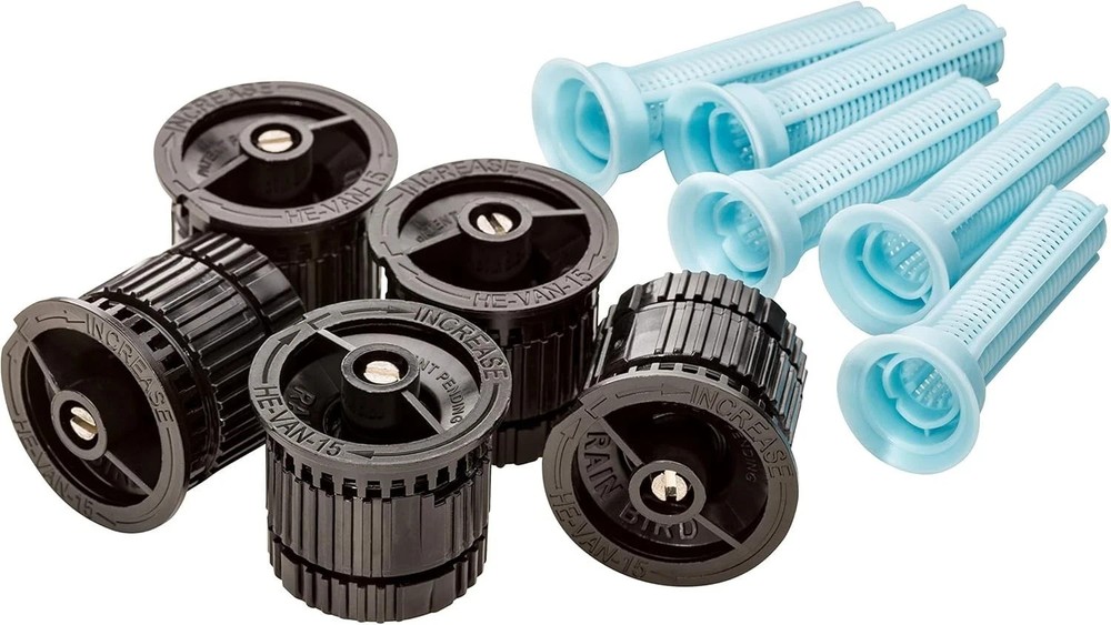 Rain Bird HEVAN155PK High-Efficiency Spray Nozzle, 0° - 360° Adjustable Pattern,