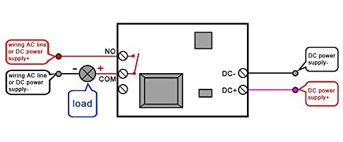 DC 12V Time Relay Module, On Delay and Off Delay for Automobile, Raspberry