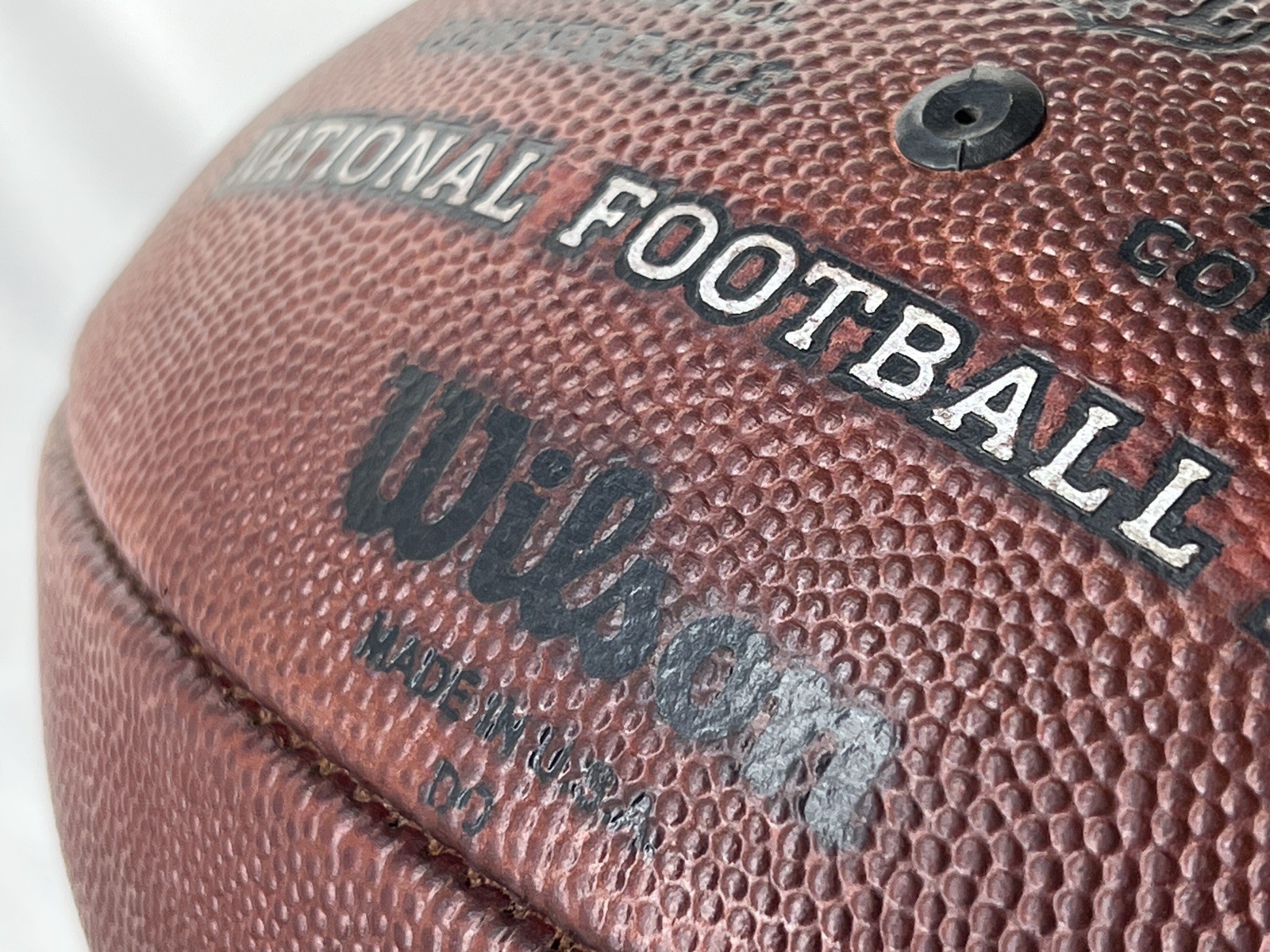 NFL "The Duke" Game Ball - Game Prepped & Conditioned- Authentic Wilson Football