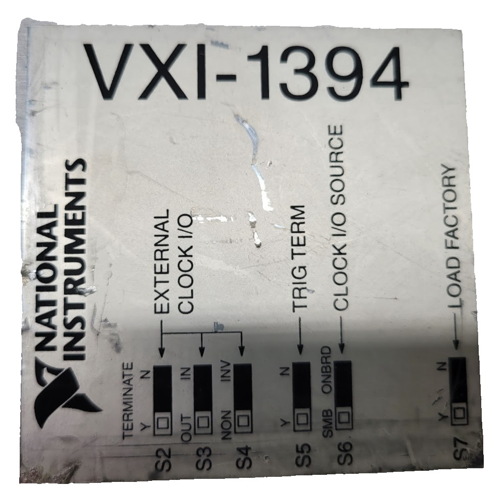 NATIONAL INSTRUMENTS VXI-1394 C-SIZE MODULE