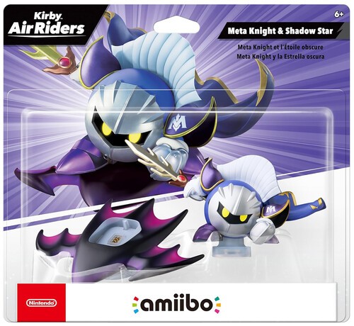 Toys to Life: Nintendo amiibo - Kirby Air Riders - Meta Knight & Shadow Star [Ne