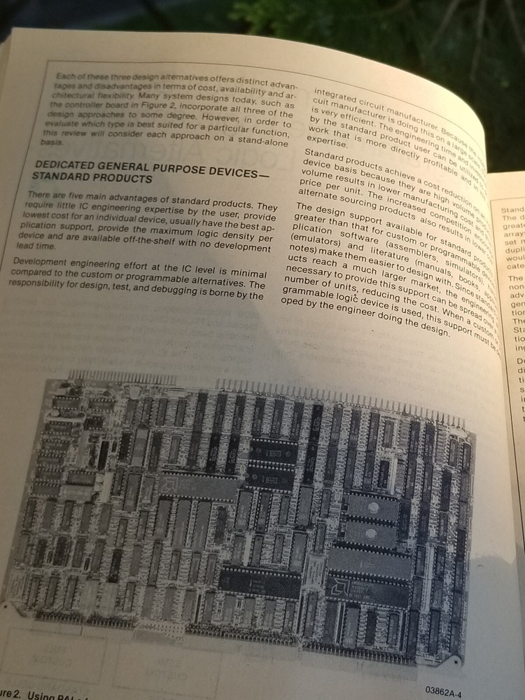 VINTAGE DATA BOOK ELECTRIC MANUAL PROGAMMABLE ARRAY LOGIC