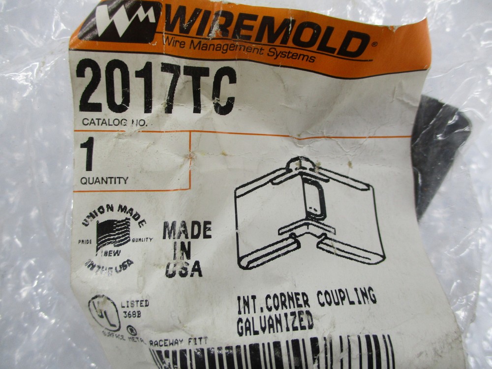 WIREMOLD 2017TC CONNECTOR COUPLING NSMP