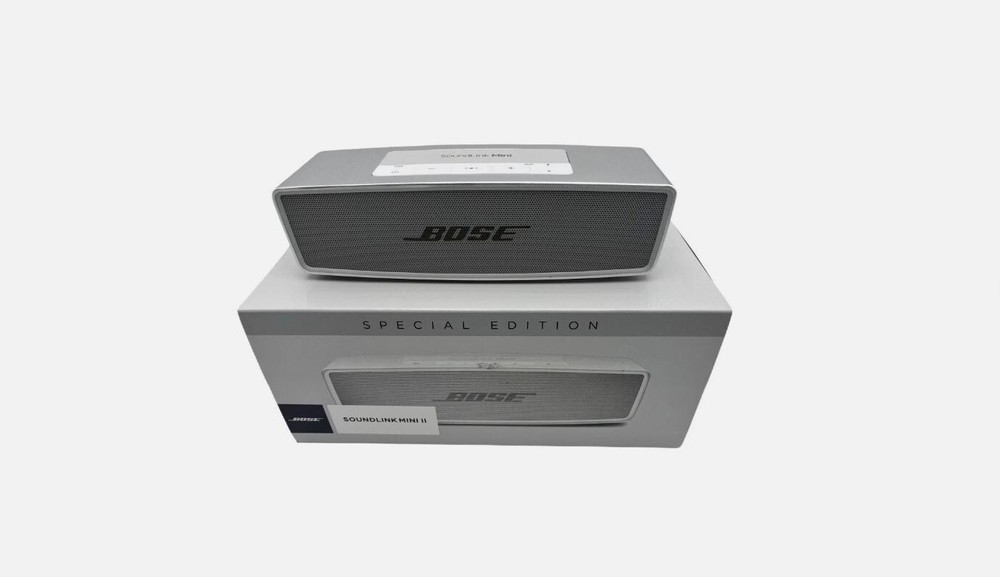 Bose SoundLink Mini II Special Edition Bluetooth Portable Speaker Silver