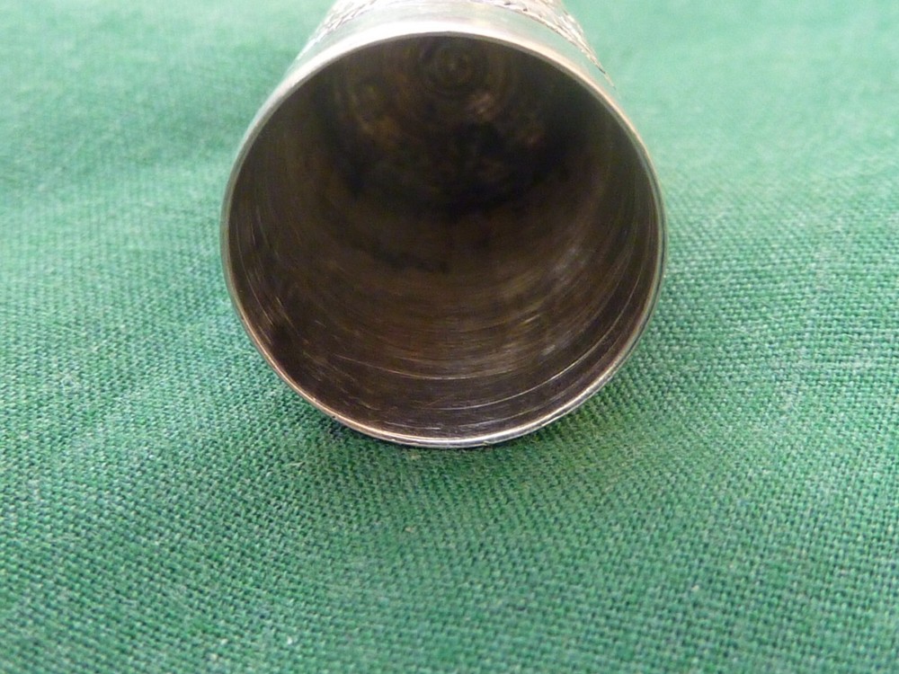 VINTAGE BIRMINGHAM WJM & CO SILVER THIMBLE