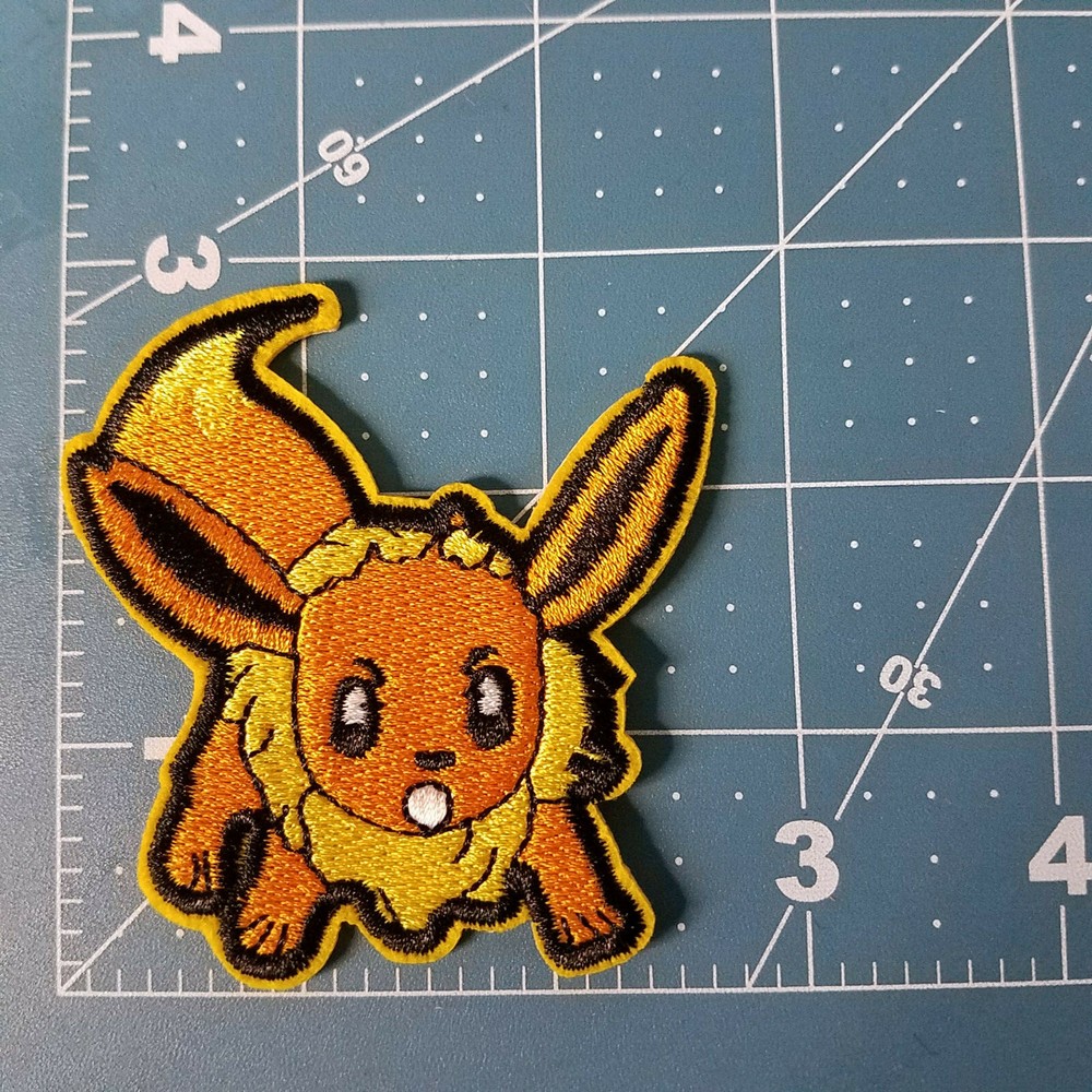 Pokémon Eevee embroidered Patch 3 inches tall
