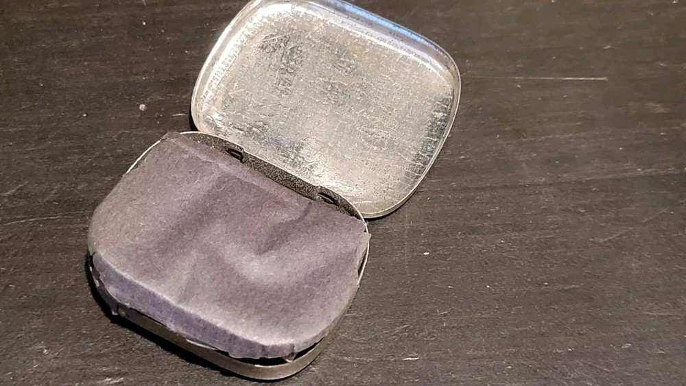 Aegir Gramophone phonograph needle Tin - Empty