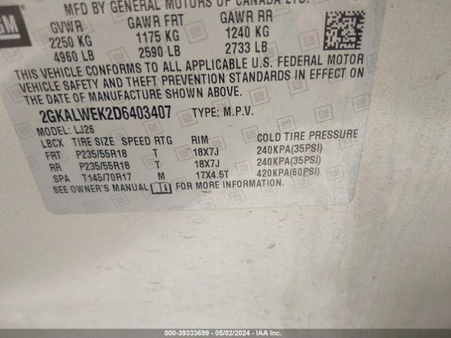 Owners Manual GMC TERRAIN 13