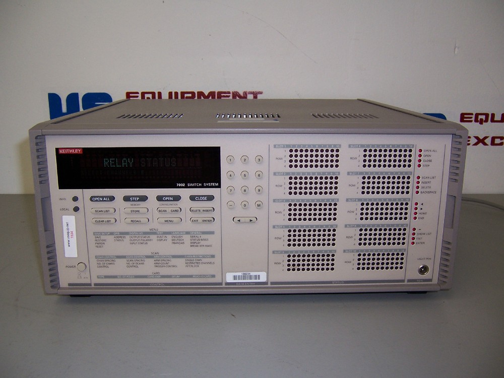 7834 KEITHLEY 7002 SWITCH SYSTEM
