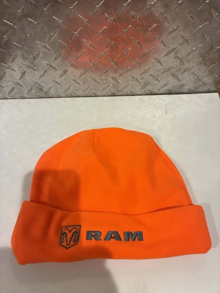 Dodge Ram BEANIE CAP/HAT ORANGE