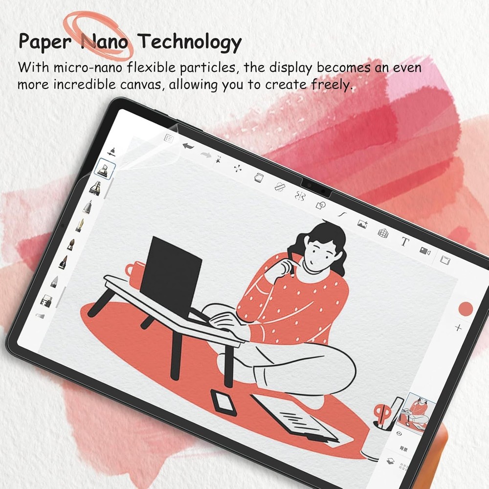 bersem 2 PACK Paperfeel Screen Protector Designed for Samsung Galaxy Tab S10...