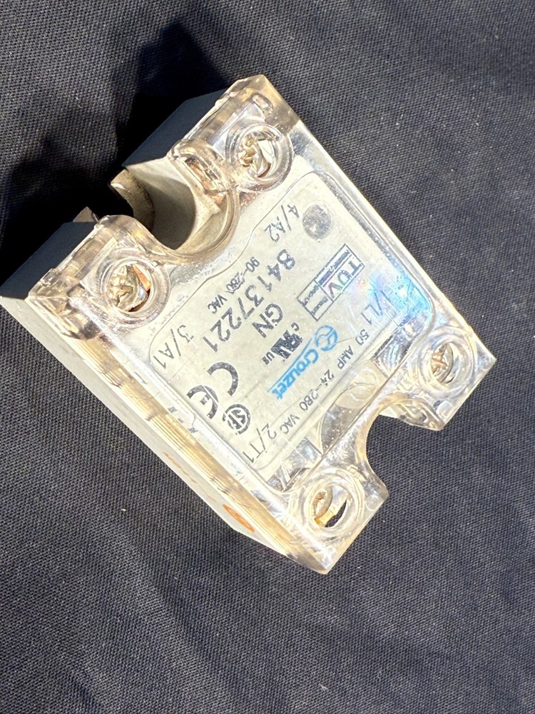 (1) Crouzet 84137221 50 Amp solid state Relay Nice