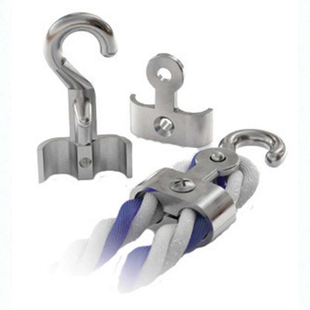 Perma-Cast Rope Hook, Chrome Plated Brass PH-51H