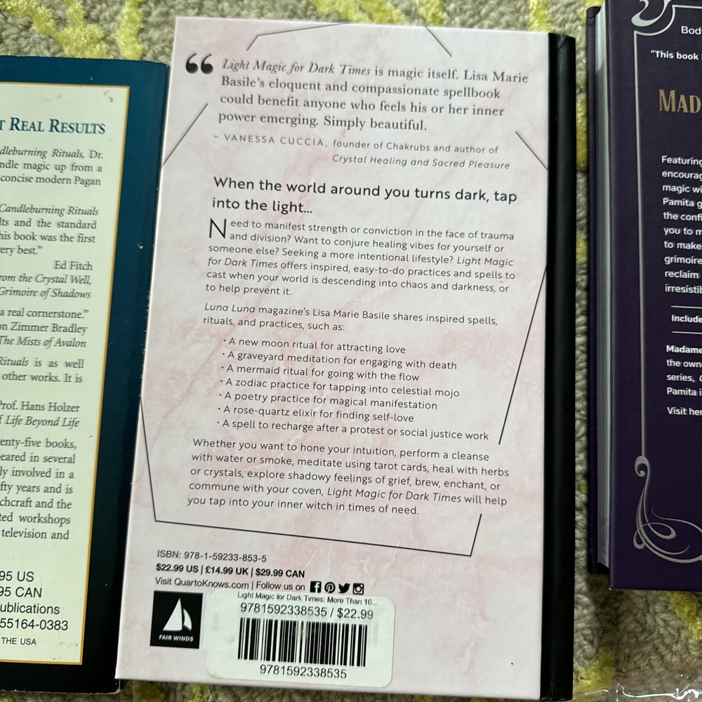 Candle Magic Starter Kit For Spells, Light Magic, Wicca- Love, Prosperity