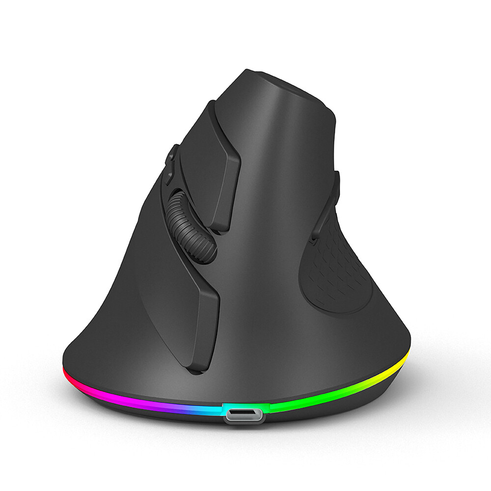 Vertical Mouse Ergonomic 2.4GHz and dual 5.1 Bluetooth-compatible Wireless