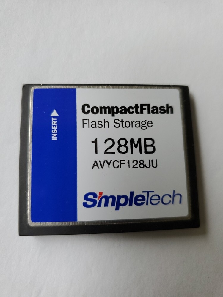 SimpleTech Digital Media 128MB CompactFlash Memory Card