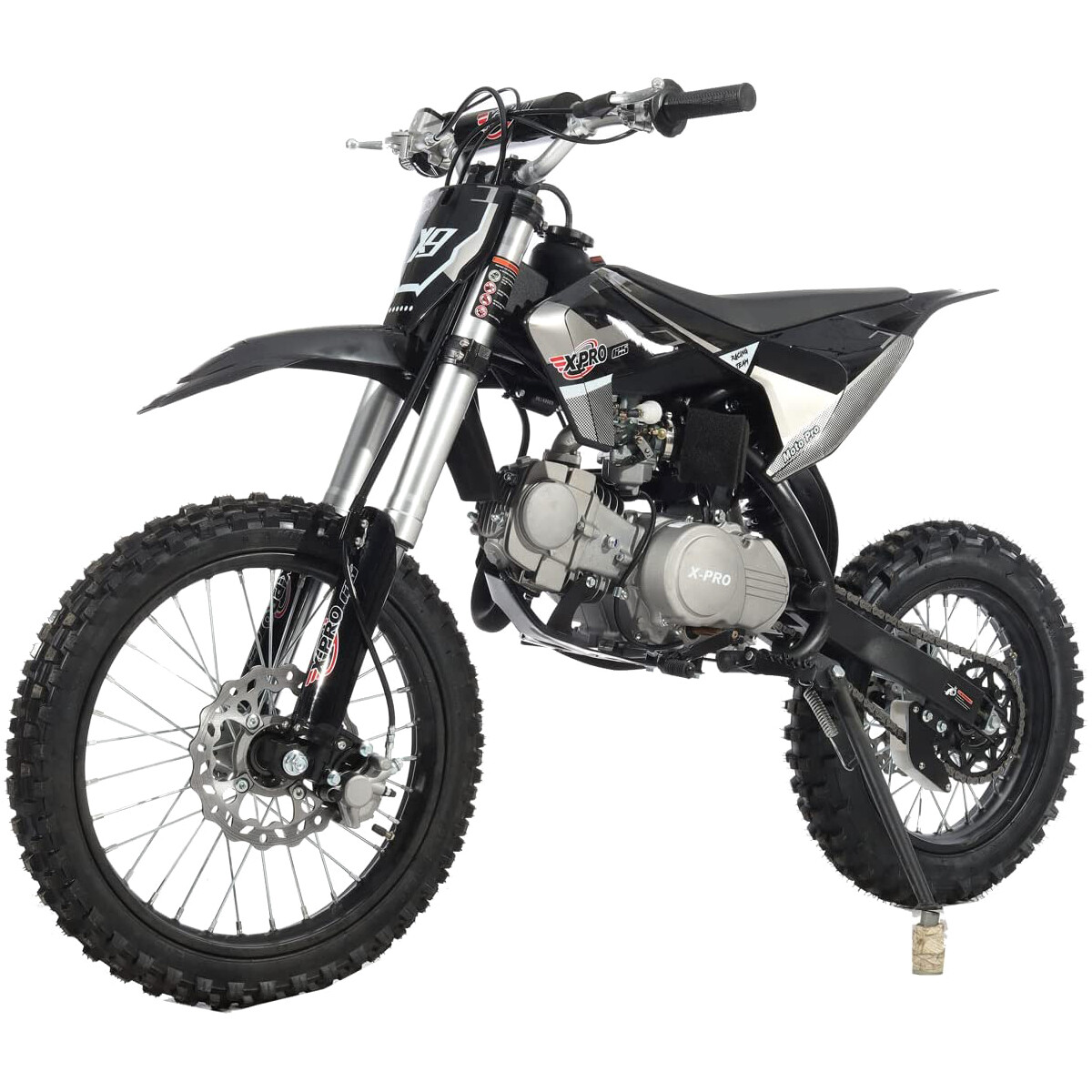 X-PRO X9 125cc Dirt Bike Pit Bike 4 Stroke Gas Powered Off Road Kick Start