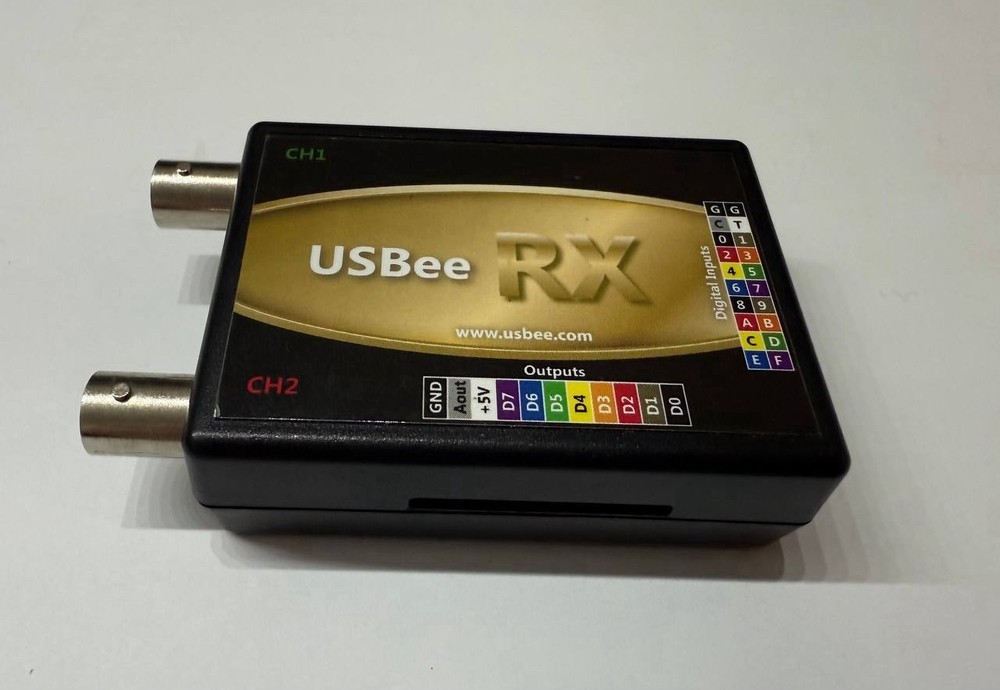 USBee RX Logic Analyzer & Oscilloscope Interface (Model RX-631) – Used