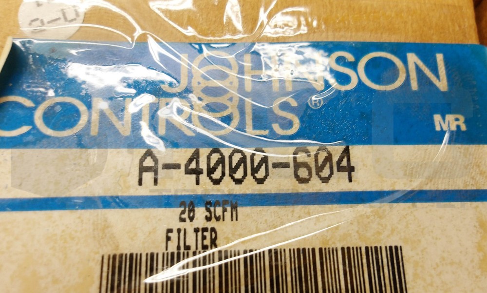 NEW JOHNSON CONTROLS A-4000-604 FILTER REPLACEMENT KIT