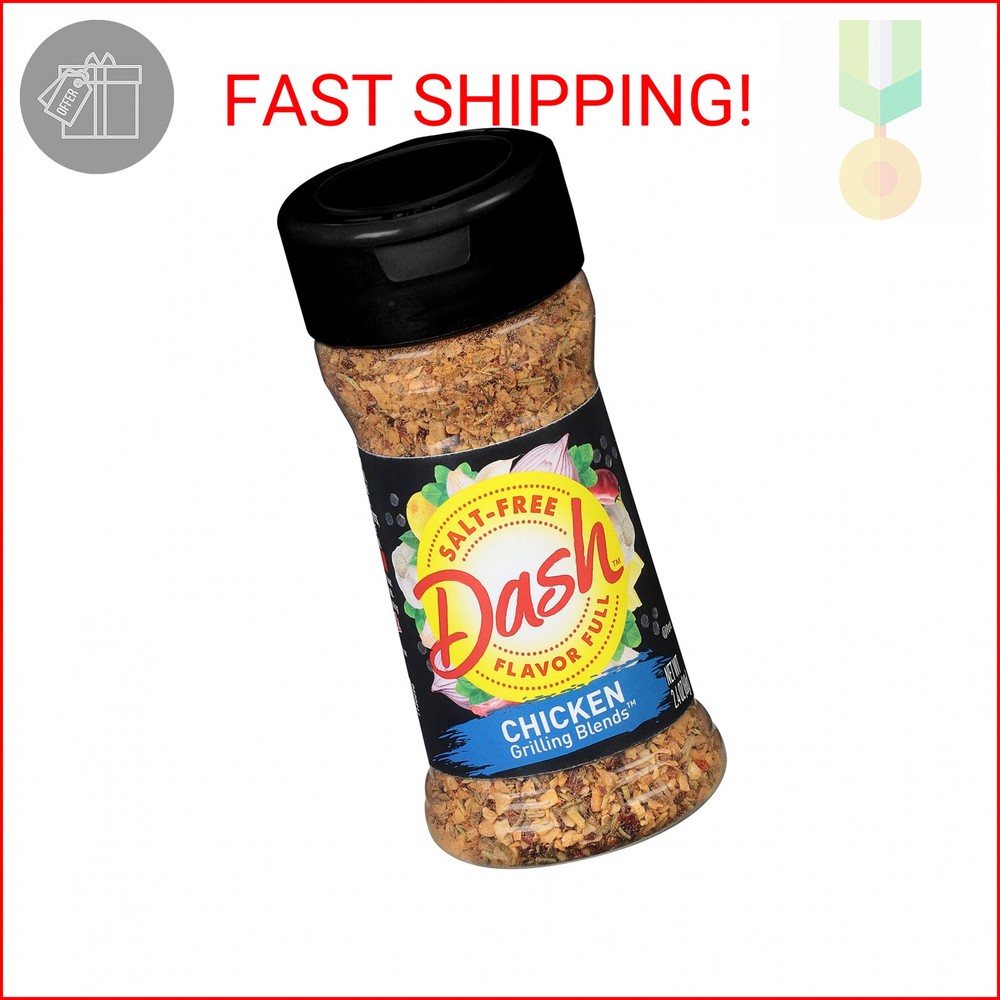 Dash Salt-Free Grilling Blend, Chicken, 2.4 Ounce