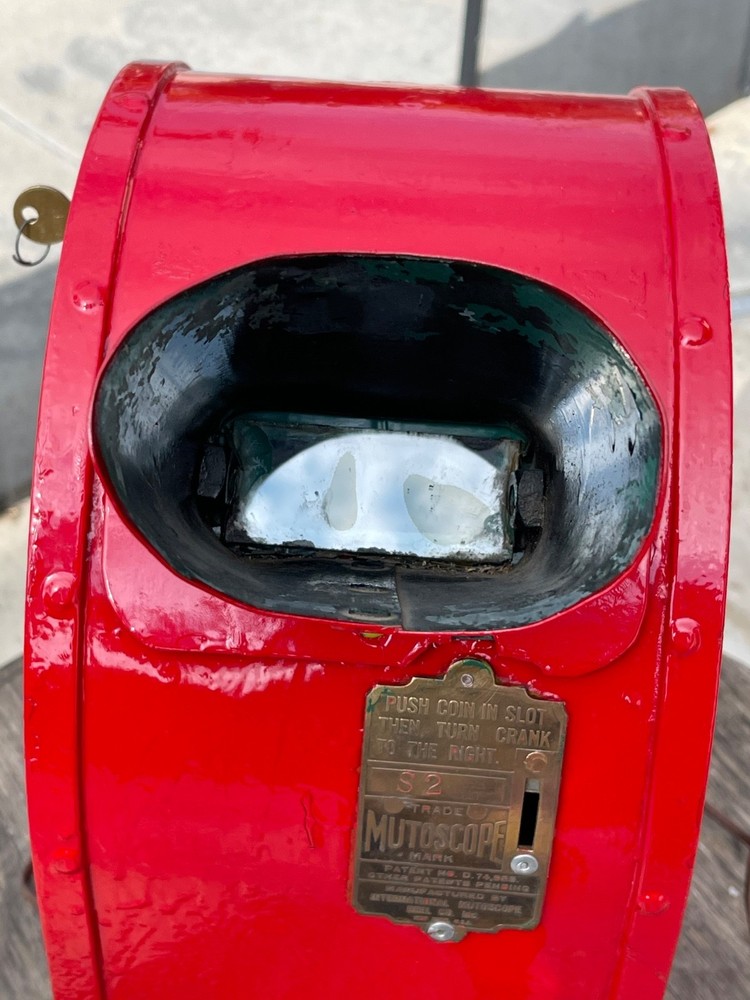 Vintage Mutoscope machine...