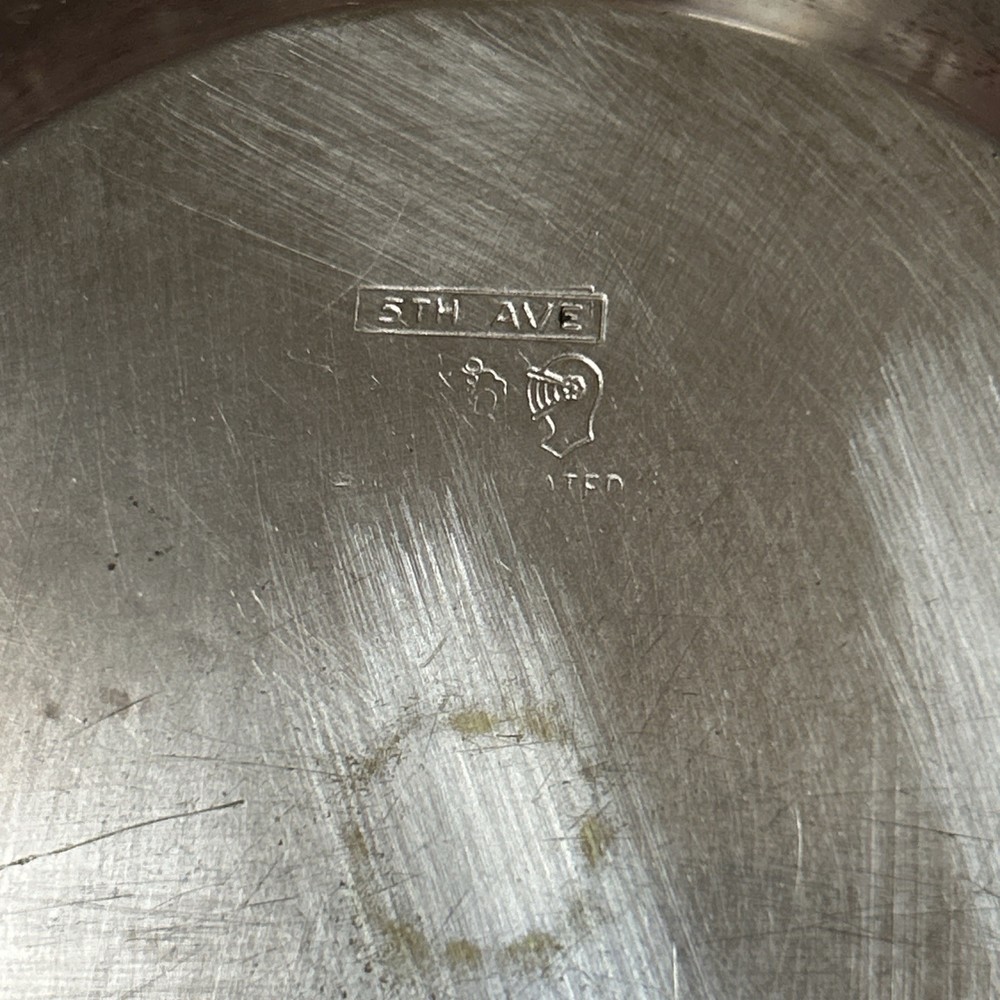 Vintage Silver Plated Dish With Lid