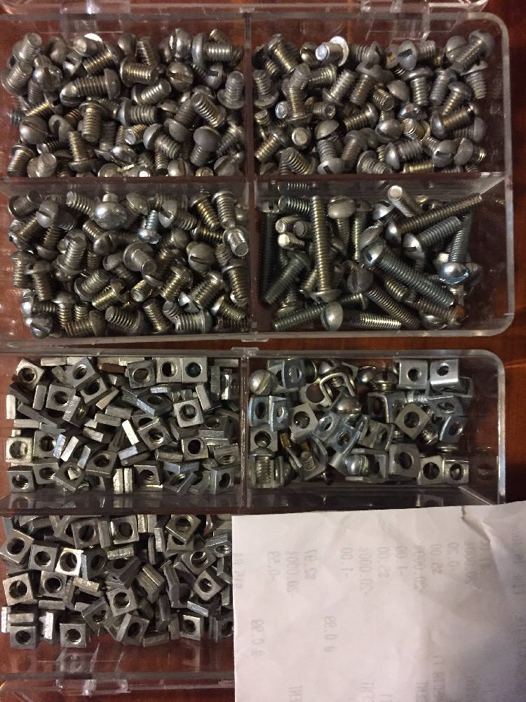GILBERT ERECTOR SET REPRODUCTION NUTS/SCREWS 1000's AVAILABLE AT FIXED $0.10 EA