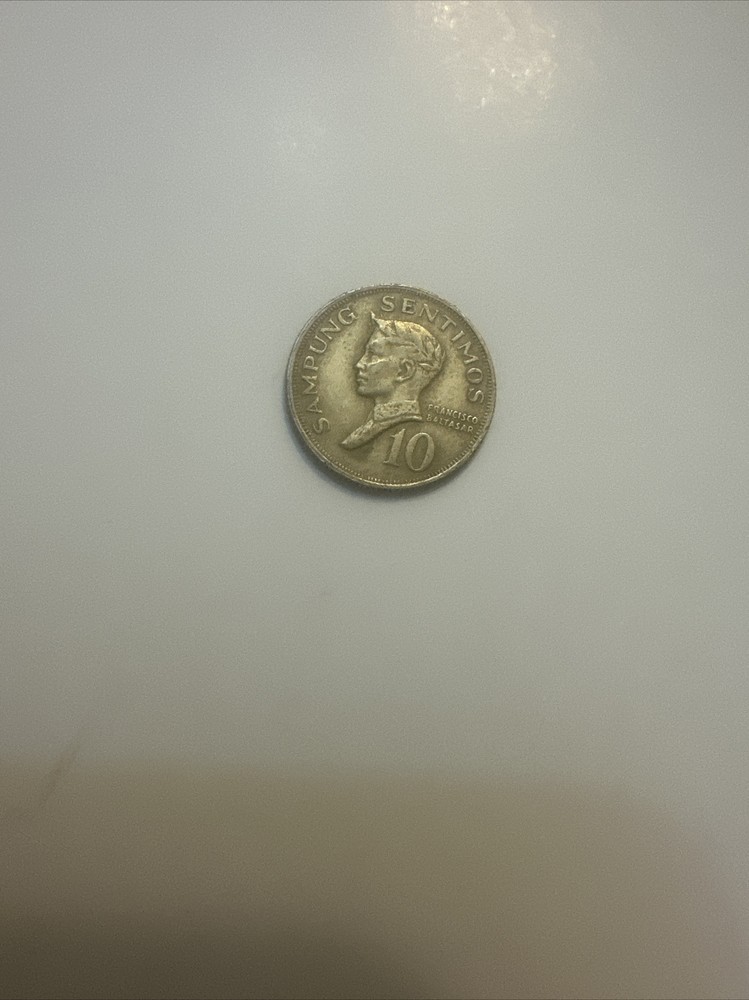 1974  Philippines 10 Sentimos Coin