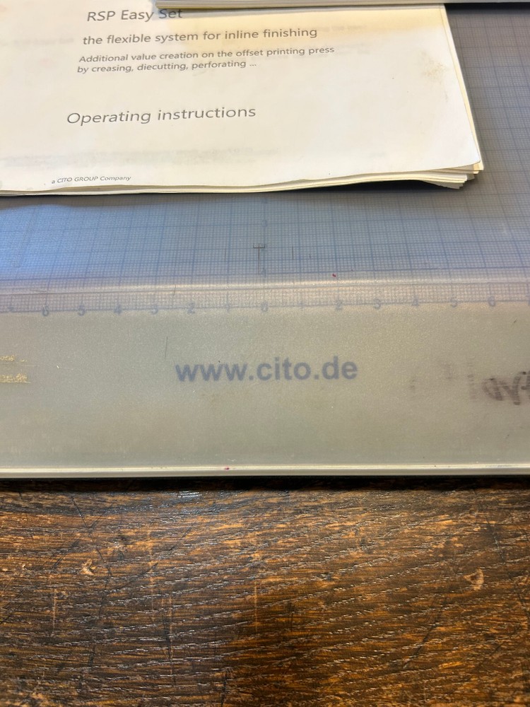 CITO Inline Finishing Set System- Reduced $100 for quick sale