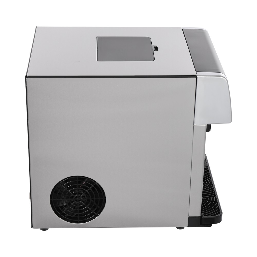 2in1 Self Dispensing Countertop Nugget Ice Maker Cold Water Making Machine