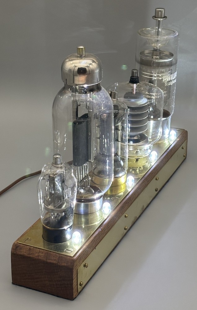 Steampunk Art Deco Table Lamp Vintage Display Lighting