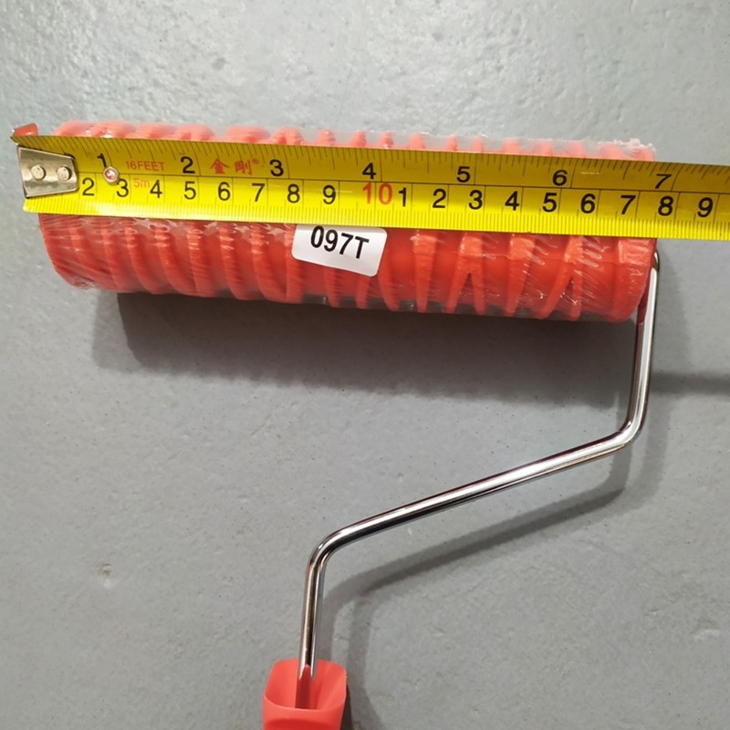 7 Paint Roller Portable Grain Pattern Paint Rubber Roller Wall Decoration Tool