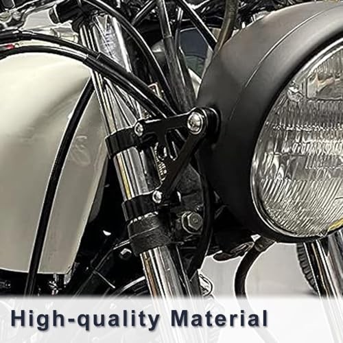 1 Pair for Front Fork Tubes Head Lamp Holder CNC Mount Headlight 43mm