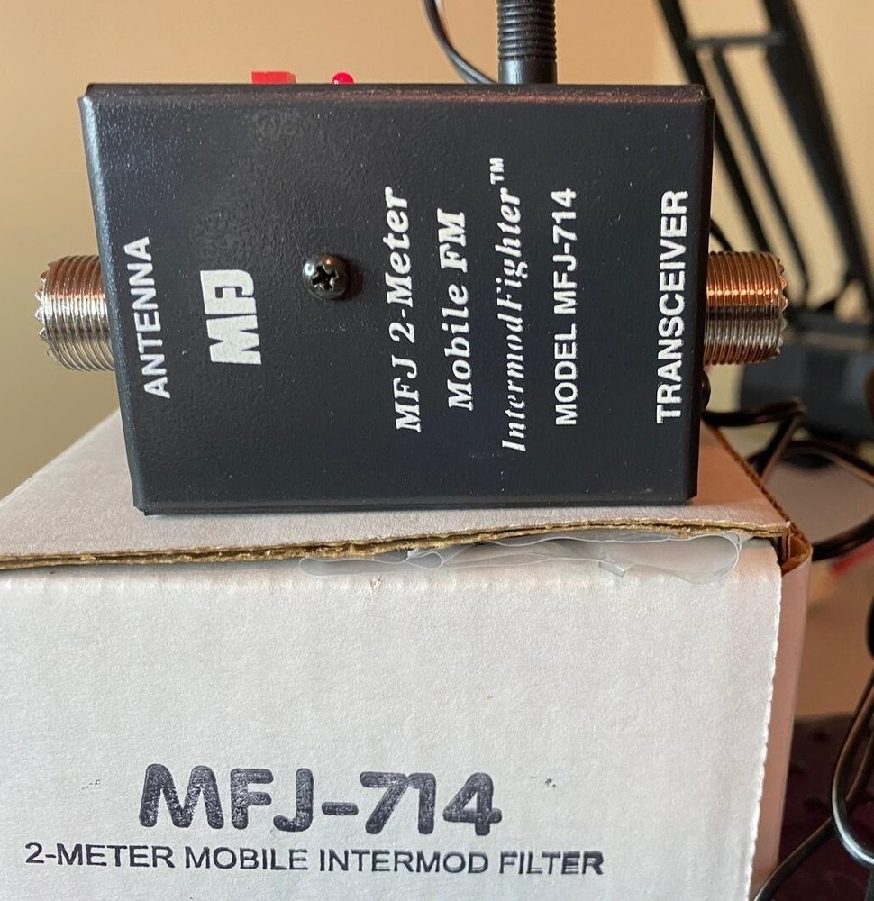 MFJ-714 2- METER MOBILE INTERMOD FILTER 50 WATTS