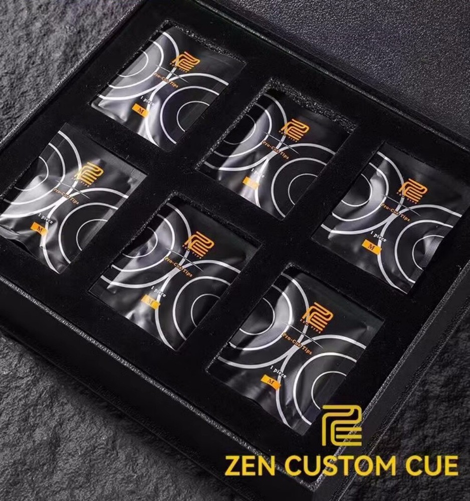 ZEN Billiard Super PRO Cue Tip 14mm-Medium