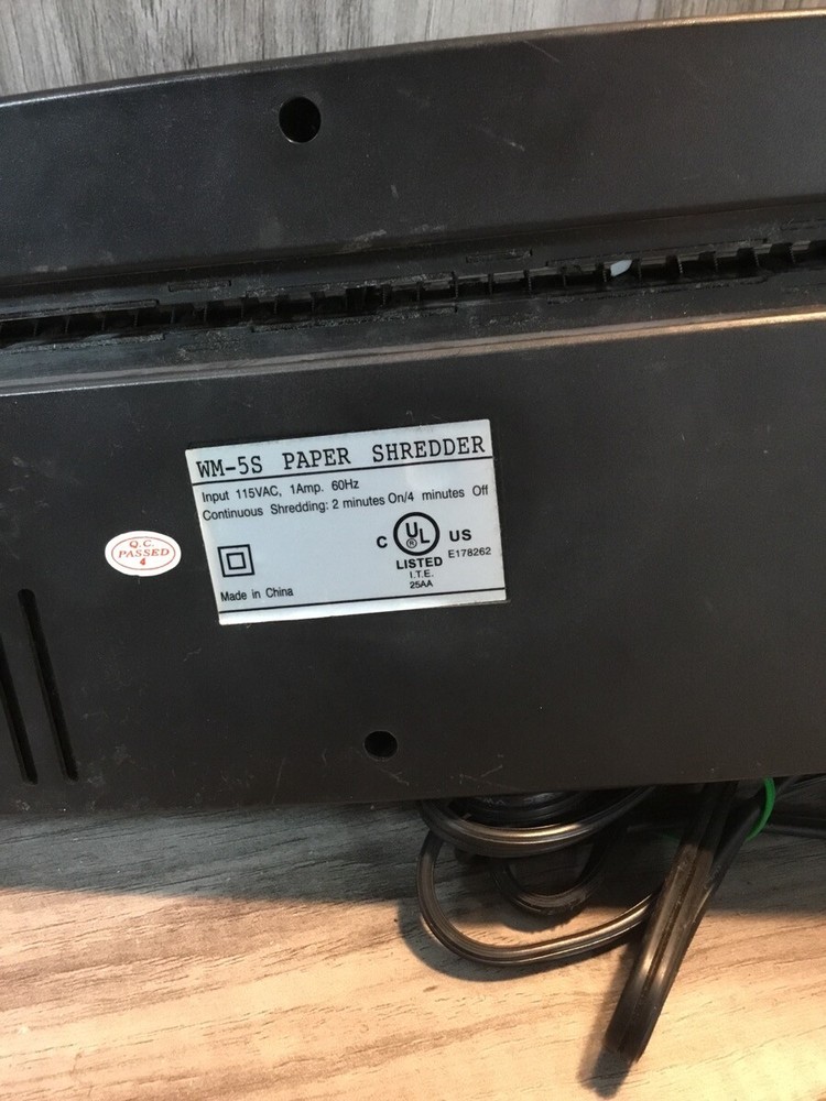 PAPER SHREDDER (PSL026278)