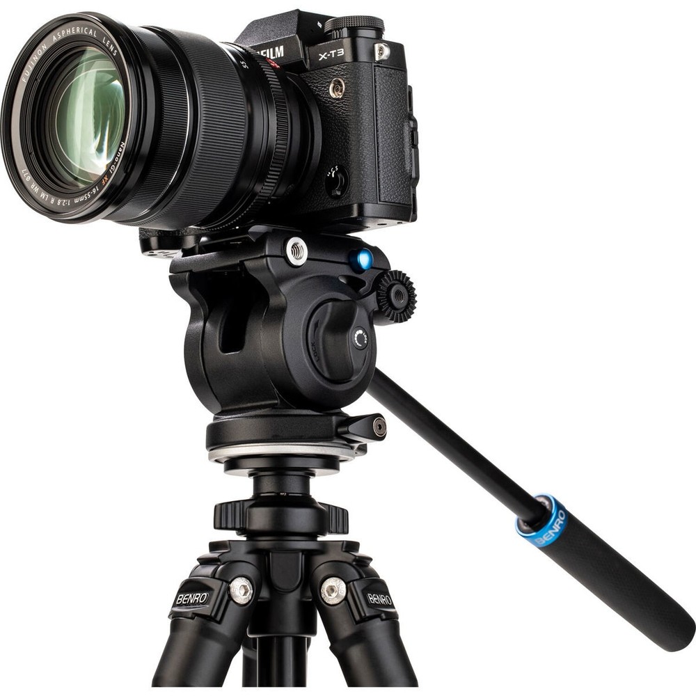 Benro S2 PRO Flat Base Fluid Video Head