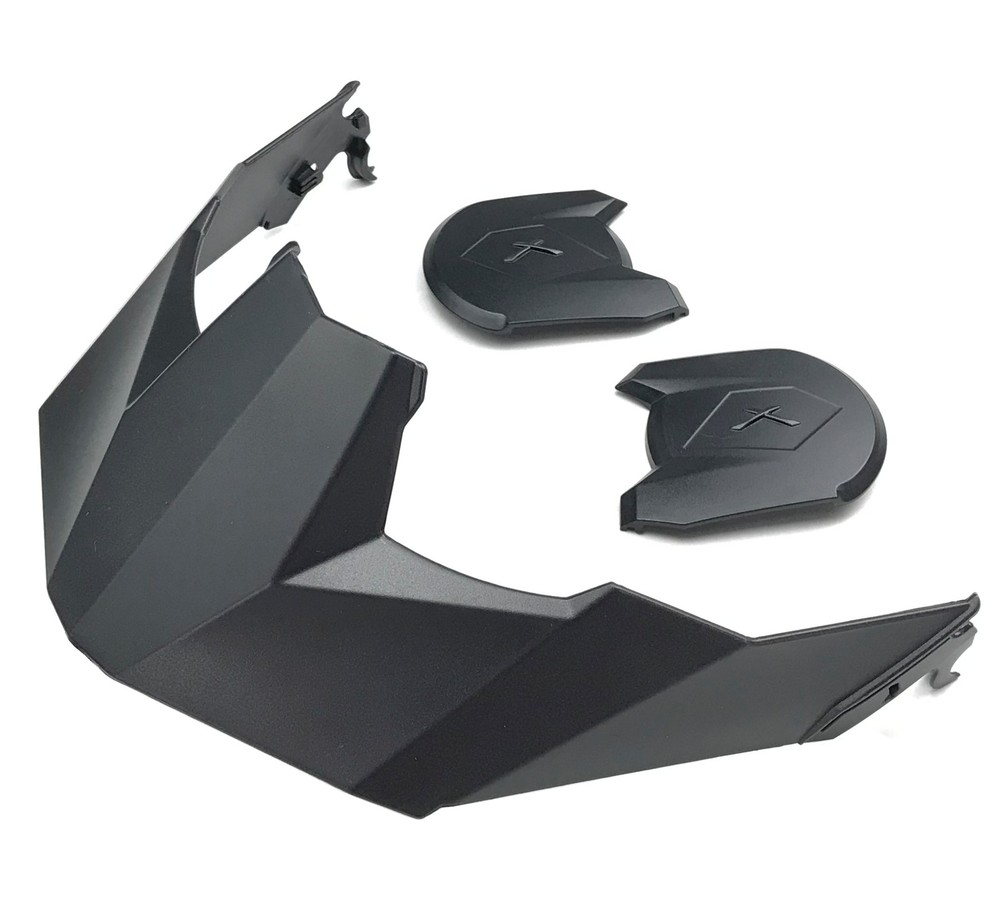 Nexx X.40 Helmet Replacement Visor/Peak Matte Black