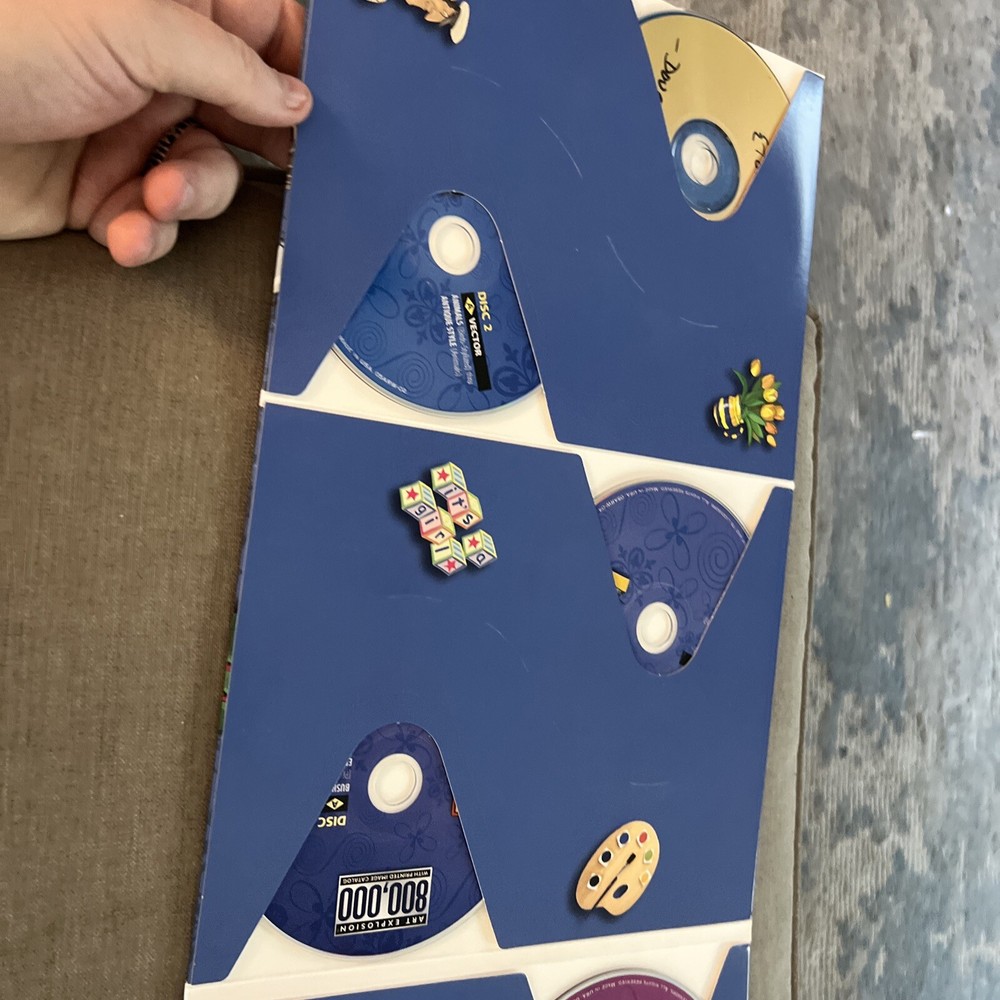 Nova - Art Explosion Image Library CD-ROM Portfolio 24 discs