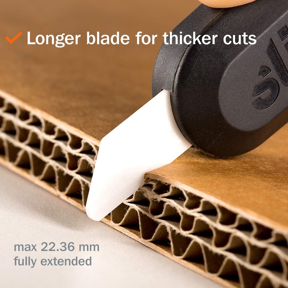 Slice Ceramic Replacement Blade Rounded Tip 1" Cutting Depth 3 Pack (10526)
