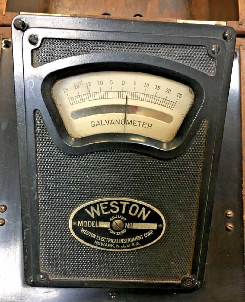 Weston Galvanometer Electrical Instrument Co Model 440, USA, UNTESTED