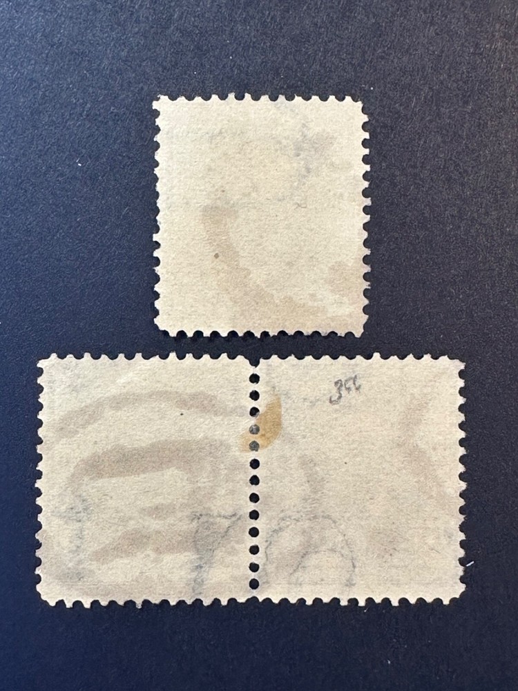 Scott # 281 pair & single Nice! 2024 Scott Catalogue Value $ 6.75