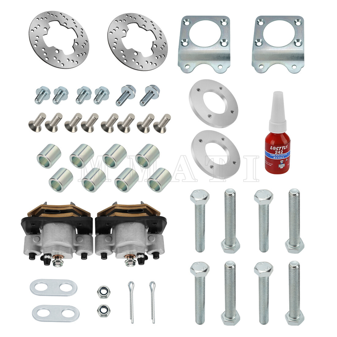 Front Disc Brake Conversion Kit for Honda Rancher 350 Rincon 650 TRX 2000-2006