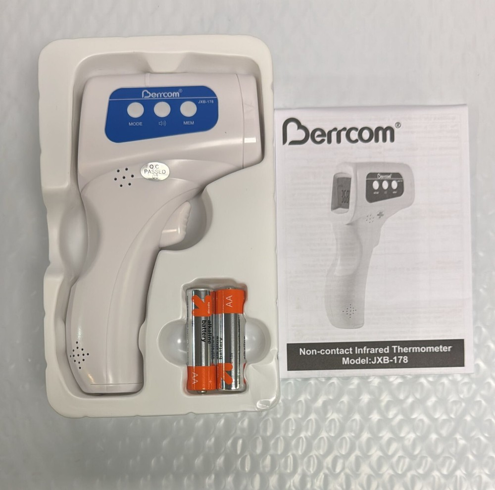 Berrcom No Contact Infrared Forehead Thermometer - JXB-178