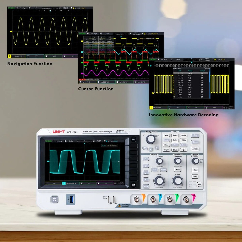 UNI-T UTS1015B 1.5 GHz Advanced-Series Spectrum Analyzer
