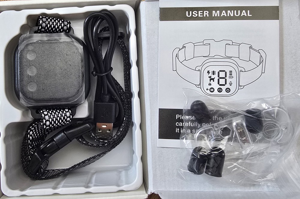 NEW-Rechargeable BARK TRAINING COLLAR