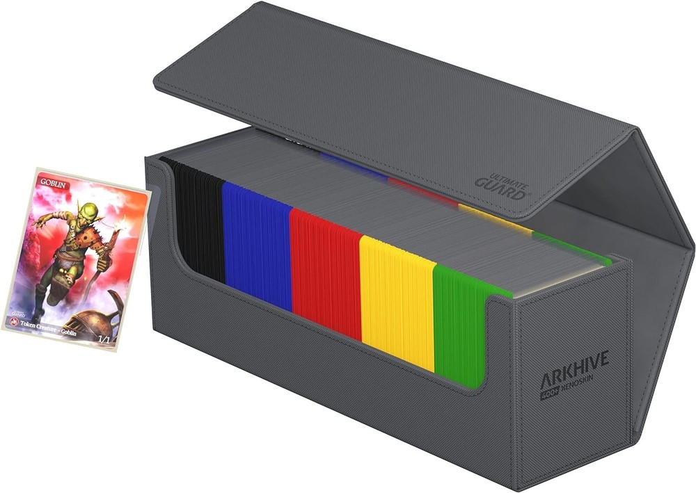 Ultimate Guard Arkhive 400+ XenoSkin Monocolor Grey Multicolor